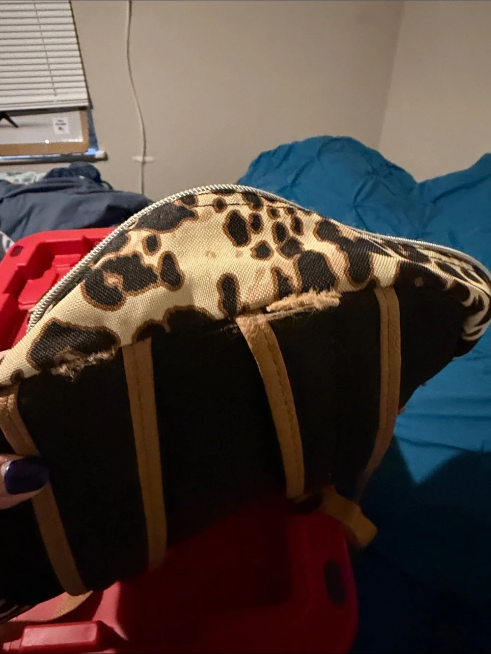 N/A trendy leopard